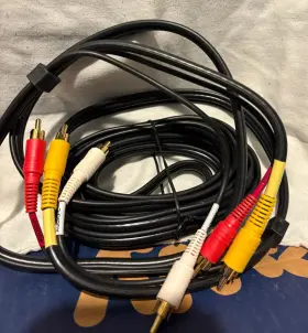 VD-312E QUALITEK Rca Male Audio Video Stereo Dubbing Cable