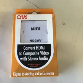 Hrca-as-r QVS Rca Video Cvbs Audio Hdmi Converter Adapter Hrca-as-r QVS Rca Video Cvbs Audio Hdmi Converter Adapter