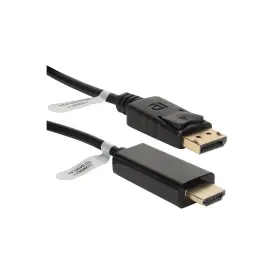 3K6398 QVS Displayport Hdmi Audio Video Cable