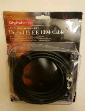 040293160463 RADIOSHACK Fire Wire Cable Digital Ieee Video