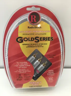 15-3021 RADIOSHACK Stereo Audio Cable