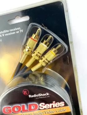 040293118297 RADIOSHACK Stereo Audio Video Cables #2