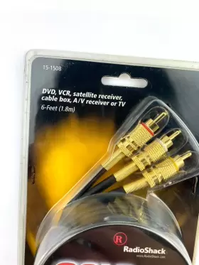 040293118297 RADIOSHACK Stereo Audio Video Cables #3