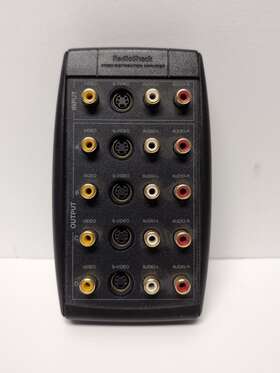 15-1172 RADIOSHACK Audio Video Distribution Amplifier 15-1172 RADIOSHACK Audio Video Distribution Amplifier
