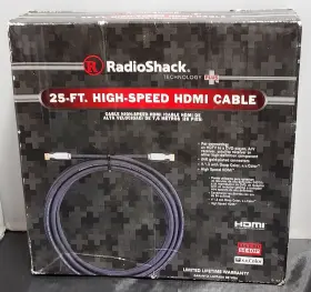 15-152 RADIOSHACK Radio High Hdmi Cable Connectors Box