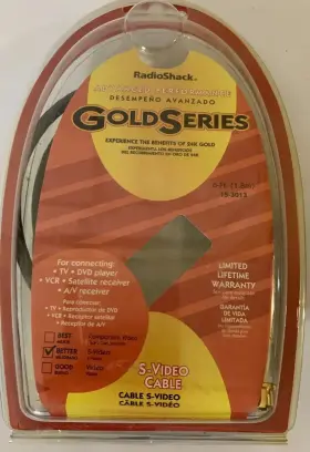 15-3014 RADIOSHACK Radio Video Cable Advanced Performance Tv
