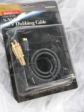 150-1576 RADIOSHACK Radio Stereo Audio Video Dubbing Cable