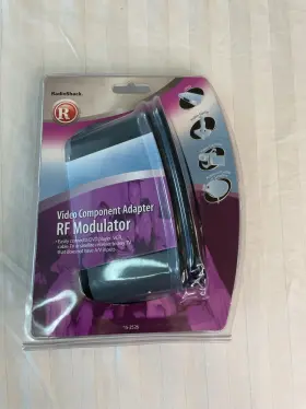 150-2526 RADIOSHACK Rf Modulator Video Adapter 150-2526 RADIOSHACK Rf Modulator Video Adapter