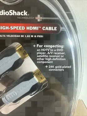 R890 RADIOSHACK High Hdmi Cable Connectors Radio #3