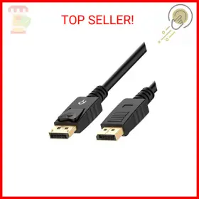 R-1104-CB-DP-DP-6FT-BK RANKIE Displayport Cable Male