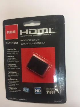 Rca 044476078118 Extension Coupler Compatible With Hdmi