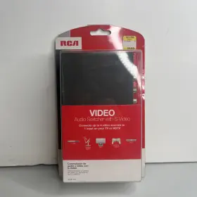 079000319184 RCA Video Audio Switcher Tv Dvd Vcr Gaming