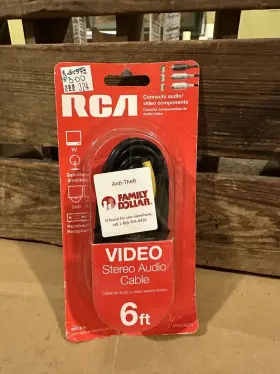 079000403562 RCA Stereo Audio Video Cable