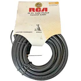 079000403760 RCA Connectors Ends Cable Coaxial