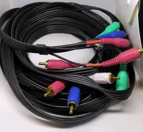 324-AB RCA Cable Audio Video Cord Dvd Hdtv Vcr Ypbpr