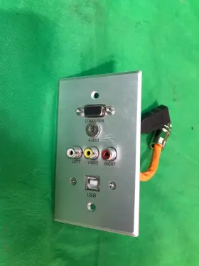 60040 RCA Rapid Wall Plate Usb