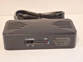 6023 RCA Audio Video Coax Rf Modulator Signal Converter