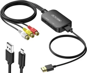 Rca 705495220338 To Hdmi Converter Av Composite Adapter Support