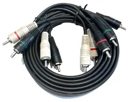 802393 RCA Gauge Video Audio Cable