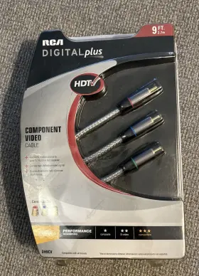 DH9CV RCA Hdtv Video Cable Satellite Dvd Receiver