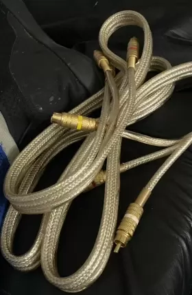 DT6AV RCA Digital Video Stereo Audio Cable High Performance