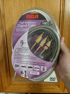 DT9AV RCA High Performance Digital Stereo Audio Video Cable