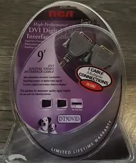 DT9DVID RCA Dvi Digital Video Interface Cable Gp