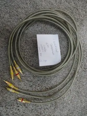 Rca Hd6dc 6 Ft Gold Plated Video/audio Cables Male Plugs Component