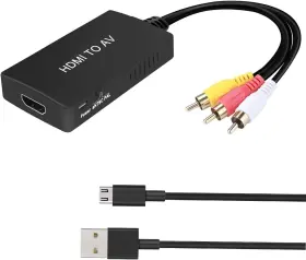 O-1249 RCA Hdmi Converter Cvbs Video Audio Adap