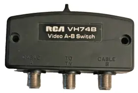 VH74B RCA Video Deluxe Switch Cable Tv VH74B RCA Video Deluxe Switch Cable Tv