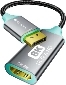 445006753780 REBORN Displayport Hdmi Adapter Unidirectional