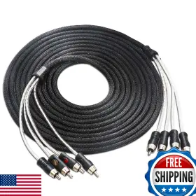 B0D5PNXP74 RECOIL Rca Audio Interconnect Cable Ofc