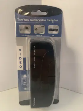 07900032828360 RECOTON Audio Video Switch Box Selector