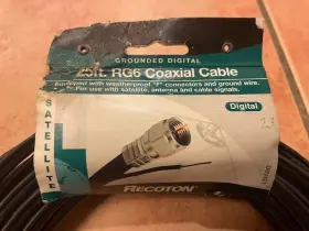 DSV421 RECOTON Coaxial Cable Satellite Digital Burrial #2 DSV421 RECOTON Coaxial Cable Satellite Digital Burrial #2