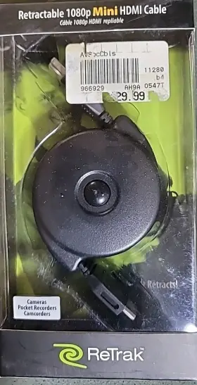 Etcablehdm RETRAK Hdmi Cable Adapter Cord