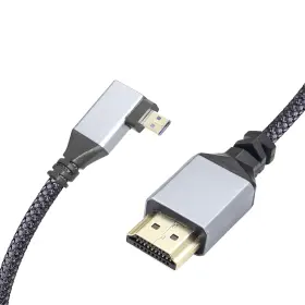 RII-326 RIIEYOCA Micro Hdmi Adapter Cable Right Angle