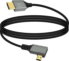 RJ-23 RIIEYOCA Micro Hdmi Adapter Cable Right Angle