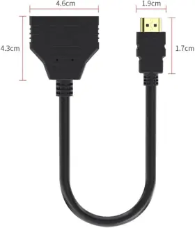 1.4-RIIPOO RIIPOO Hdmi Splitter Adapter Dual Port #2