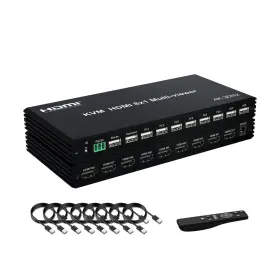 8PORTKVM RIJER Hdmi Switcher Kvm Viewer Ir Remote Butt