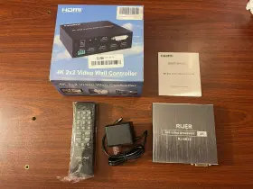 RJ4K22 RIJER Hdmi Video Wall Controller Dvi Tv