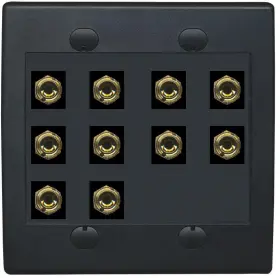 RAV-10BAN-WHT-2GF-2GFLATBK RITEAV Banana Speaker Surround