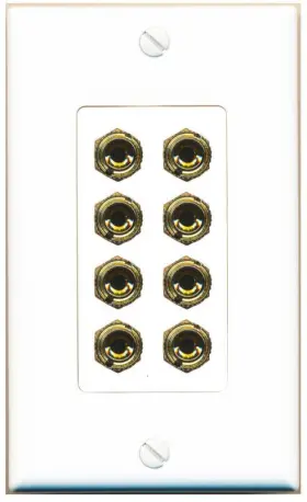 RAV-NKO-8BAN-WHT-DEC RITEAV Banana Speaker Surround Female