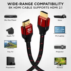 HH810FRED2PK RITZ GEAR Hdmi Cable High Gbps #2