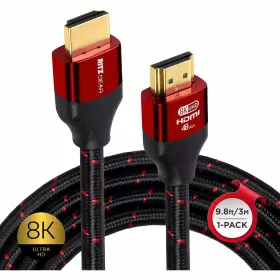 HH83.3FRED1PK RITZ GEAR Hdmi Cable High Gbps