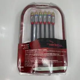 600603114946 ROCKETFISH Wall Video Cable Tv Dvd Rca