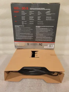 600603283413 ROCKETFISH Fiber Optic Hdmi Cable Ultra Hdr