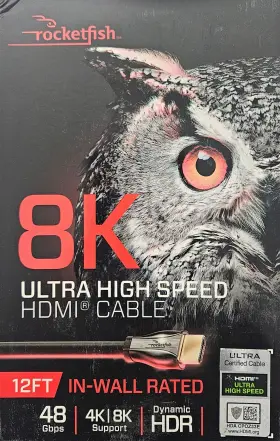 RFHG12N19 ROCKETFISH Ultra High Hdmi Cable