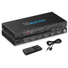Rofavezco 635403251157 Hdmi 2.1 Switch 4k 120hz 4 In 1 Out With Audio Extractor Vrr Allm Hdcp2.3 Arc Rofavezco 635403251157 Hdmi 2.1 Switch 4k 120hz 4 In 1 Out With Audio Extractor Vrr Allm Hdcp2.3 Arc