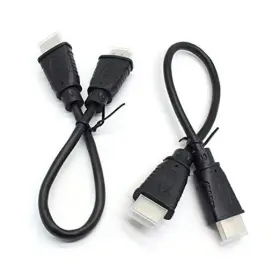 Ronghua Hdmi-25-2 2-pack 4k Hdmi Cable 0.25m/9.86inch Jumper Od 5.0mm Hight Speed 2pcs Ronghua Hdmi-25-2 2-pack 4k Hdmi Cable 0.25m/9.86inch Jumper Od 5.0mm Hight Speed 2pcs