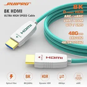 760882034028 RUIPRO Fiber Optic Hdmi Cable Feet Dynamic Hdr #2